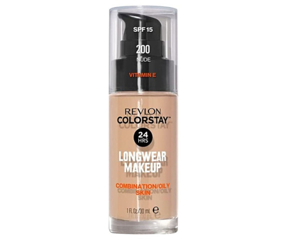 Base Líquida Colorstay Pump Pele Oleosa Nude nº 200 30ml