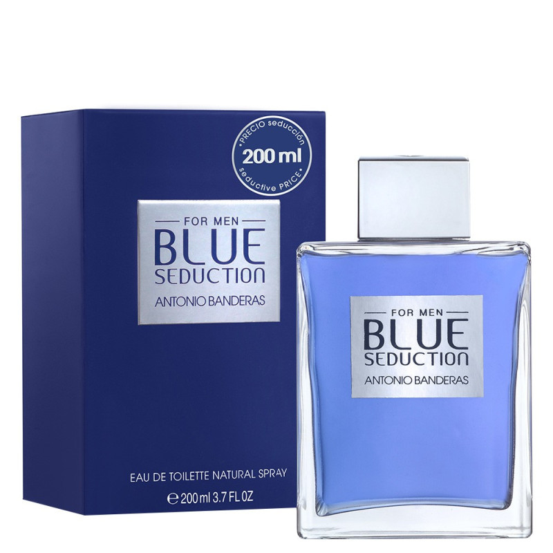 Perfume Blue Seduction For Men EDT 200ml - Dellicate Cosméticos e
