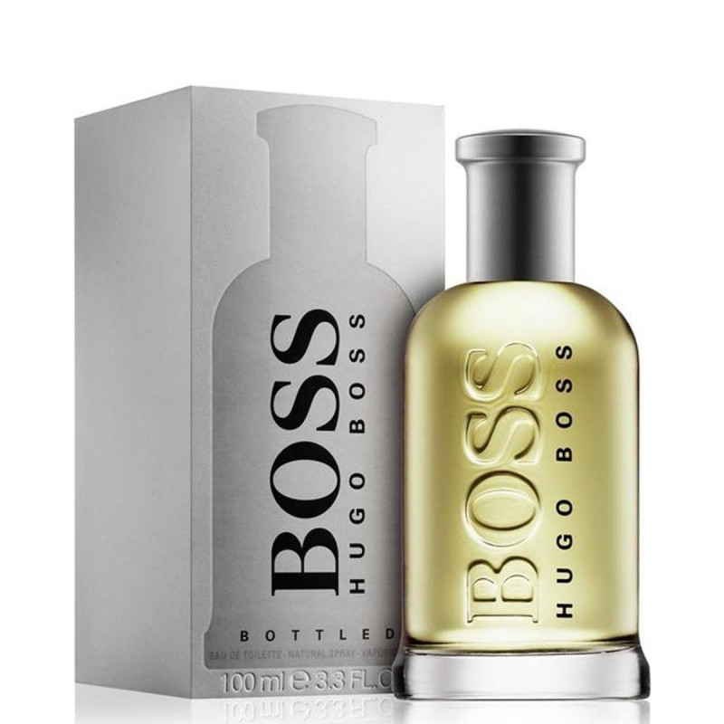 Perfume Boss Bottled (Cinza) Masculino EDT 100ml