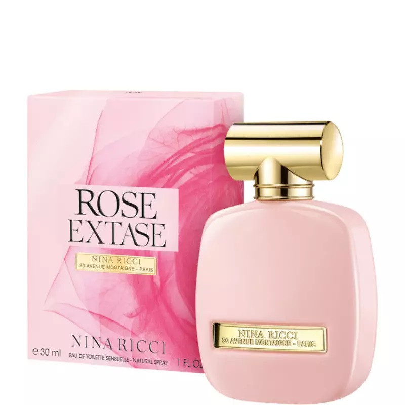 Perfume Rose Extase Nina Ricci Feminino EDT 30ml - Dellicate Cosméticos ...