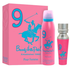 Kit Beverly Hills Polo Club Women nº 9 ( Perfume 50ml + Deo Spray 150ml )