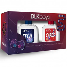 Kit Delikad DLK Boys ( Perfume Let's Cards 30ml + Perfume Let's Tech 30ml )