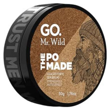 Pomada Go. Mr. Wild the Pomade ( fixação forte sem brilho ) 50g