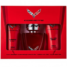 Kit Corvette Red (Perfume 100ml + Pós Barba 100ml + Shampoo 100ml)