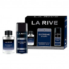 Kit Extreme Story La Rive (Perfume 75ml + Deo Spray 150ml)