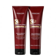 Shampoo e Condicionador Keratin Pro Smooth & Strengthen 250ml cada