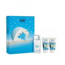 Kit L'eau Kenzo Pour Femme (Perfume EDT 50ml + Shower Gel 50ml + Body Lotion 50ml)