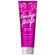 Loção Hidratante Morango POP 240 ml 