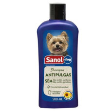 Shampoo Sanol Antipulgas Dog 500ml