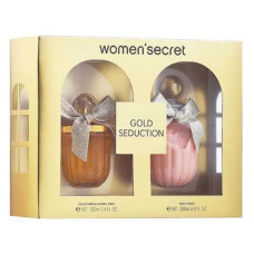 Kit Women's Secret Gold Seduction (Perfume 100ml + Body Lotion 200ml)