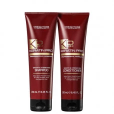 Shampoo e Condicionador Keratin Pro Smooth & Strengthen 250ml cada