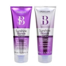 Shampoo e Condicionador Sunshine Blonde Tone Correcting 200ml cada