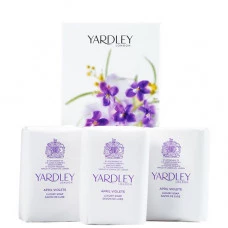 Kit Sabonetes em Barra April Violets 3 x 100g cada