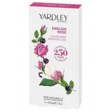 Kit Sabonetes em Barra English Rose 3 x 100g cada